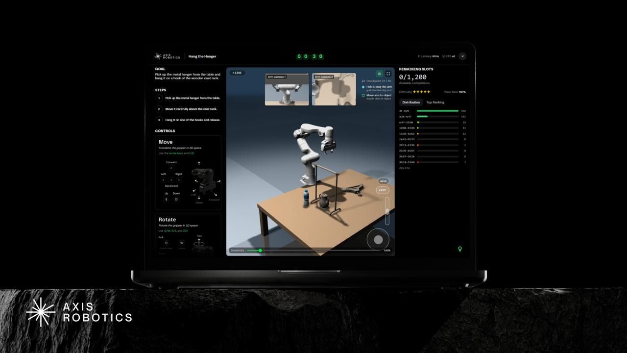Axis Robotics Raised $12M Funding to Build the Compounding Data Engine Accelerating Physical AI