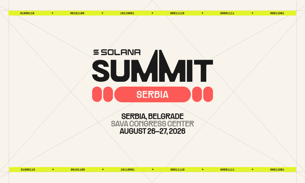 Belgrade to Host Solana Summit Serbia, a Major European Solana Event