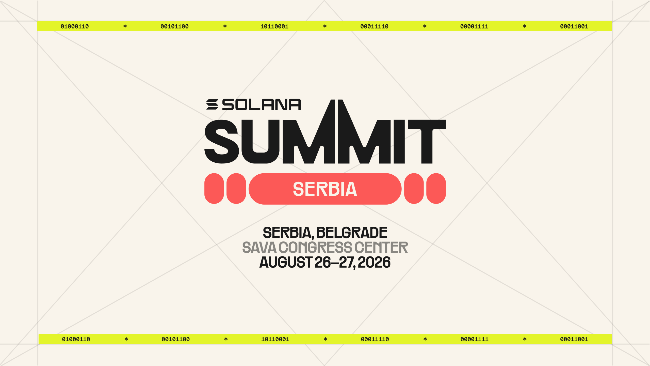 Belgrade to Host Solana Summit Serbia, a Major European Solana Event