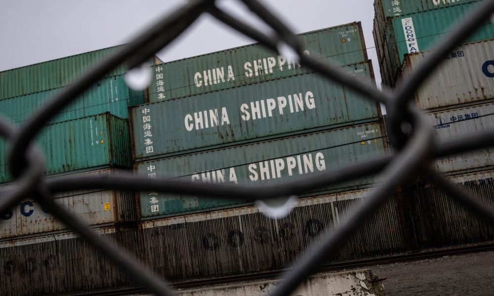 China’s U.S.-bound shipments fall in July after brief recovery, survey shows