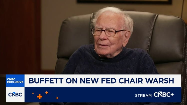 Warren Buffett: Kevin Warsh was 'a good choice' to lead the Federal Reserve