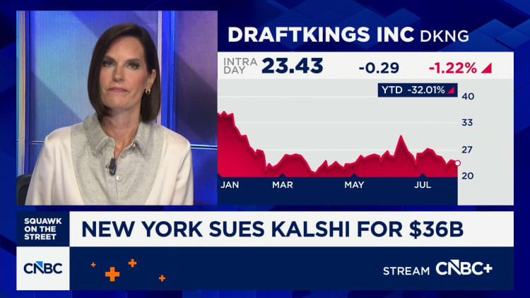 New York sues Kalshi for $36 billion