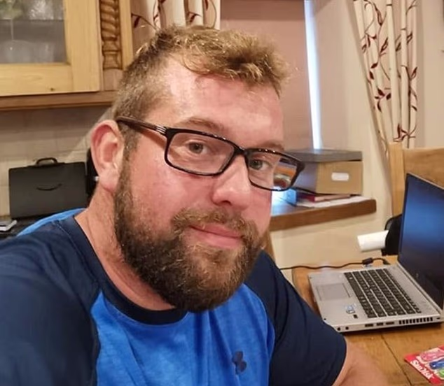 James Desborough (pictured) is accused of murdering Claudio Aquilino and Daniel Coleman