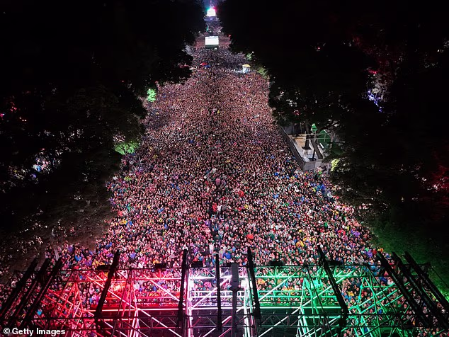 At least four people died on Wednesday during massive celebrations in Mexico City