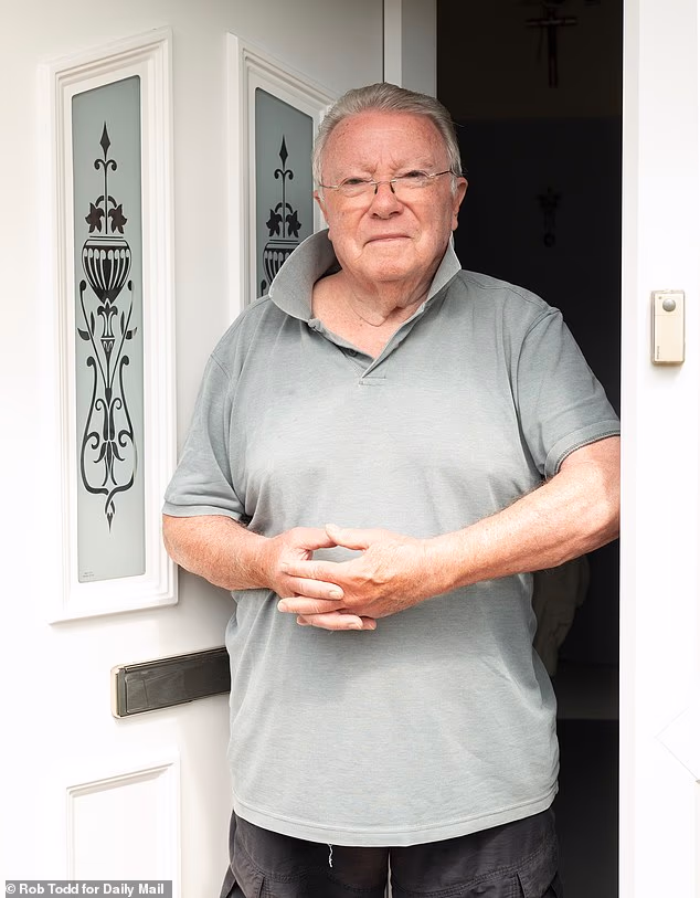 David Rose, an 84-year-old homeowner in Longford, said he is 'really against' a third runway at Heathrow Airport