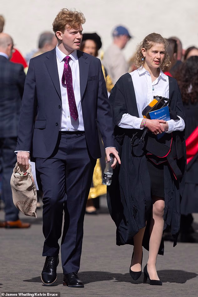 Lady Louise Windsor has graduated from St Andrew's University with a Bachelor's degree in English