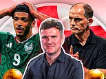 INSIDE THE ENGLAND CAMP: Three Lions hit with worrying injury scare in training, and how Thomas Tuchel's final session was kept away from prying eyes - aside from a few rock climbers!