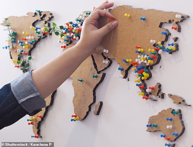 How many pins on your atlas? Country counts are becoming an increasing source of obsession