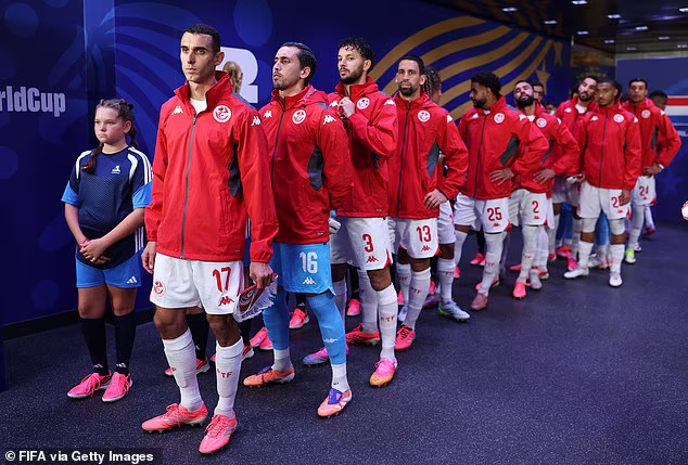 No fewer than eight players from Tunisia showed traces of a banned drug in doping tests. It is not clear which players are involved in the tests