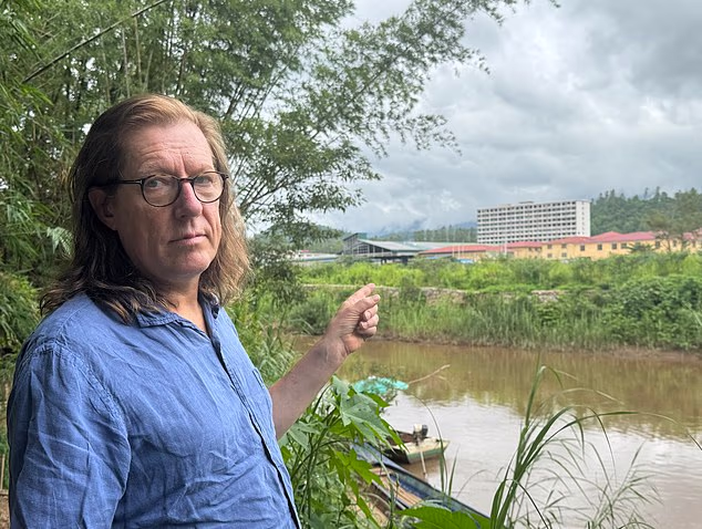 Ian Birrell points to a scam factory over the Moei River in Myanmar, full of workers ¿ some of whom have been kidnapped or conned ¿ hoovering up vast sums of money from people online