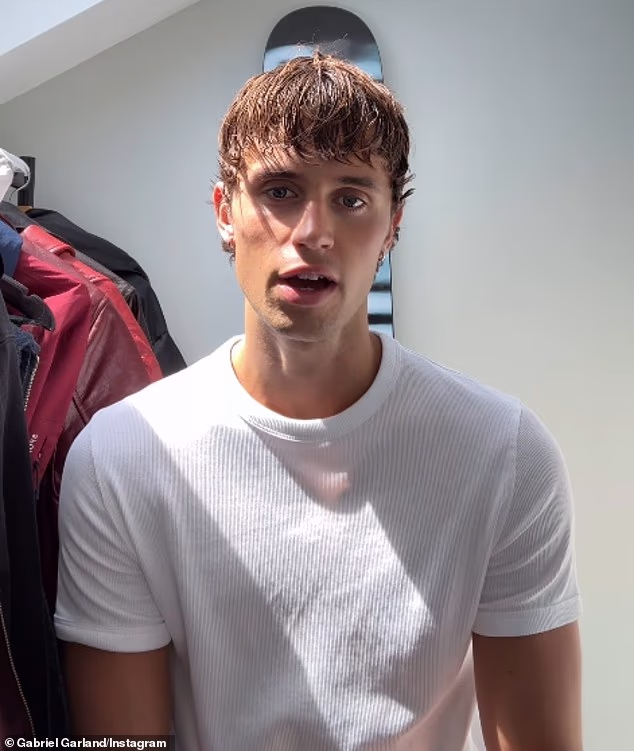 Love Island star Gabriel Garland has broken his silence after he was removed from the villa over his connection to a stabbing. The model, 24, posted a video discussing it on Friday