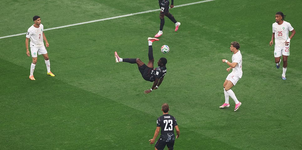 Canada vs Morocco - World Cup last 16 LIVE: Shaky African champions suffer huge blow in opening 20 minutes with star striker forced off - as co-hosts look to stun rivals with opening goal in Houston