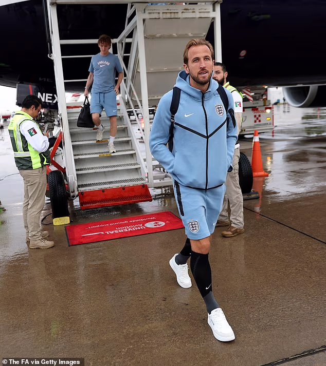 Harry Kane arrives in Mexico City. England are playing against a host nation in their capital city, playing at altitude without the time to adapt
