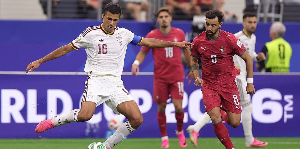 Portugal vs Spain - World Cup last 16 LIVE: Make or break for Cristiano Ronaldo's World Cup dream as Roberto Martinez's team take on tournament heavyweights in Dallas