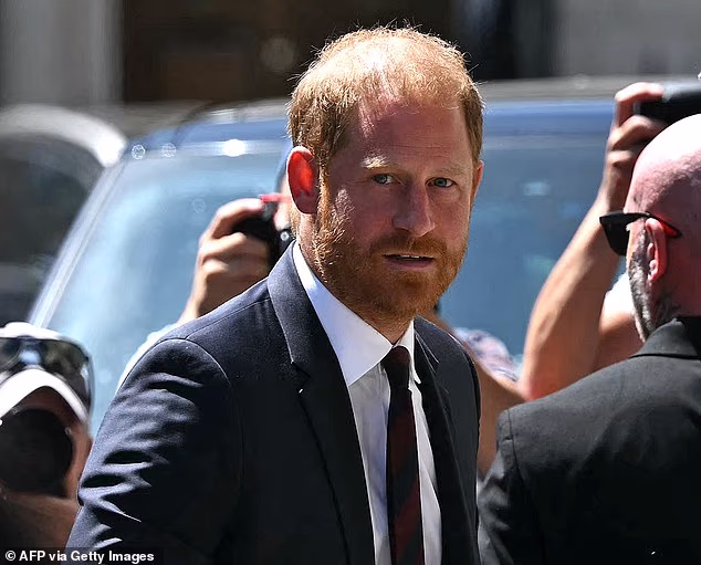 The £50million phone hacking case brought by Prince Harry (pictured today), Doreen Lawrence and a raft of other celebrities against the publishers of the Daily Mail was today dismissed in full