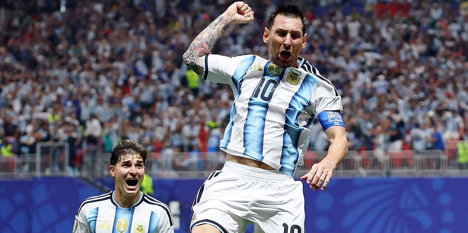 Argentina vs Egypt - World Cup last 16 LIVE: Lionel Messi & Co on the verge of shock exit as underdogs take TWO-GOAL lead in Atlanta