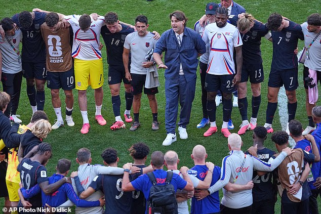 Mauricio Pochettino was without two key members of his USA staff for the Belgium game