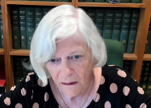Ann Widdecombe, a former MEP and Tory minister, appearing on TalkTV on July 8, believed to be the day she was killed