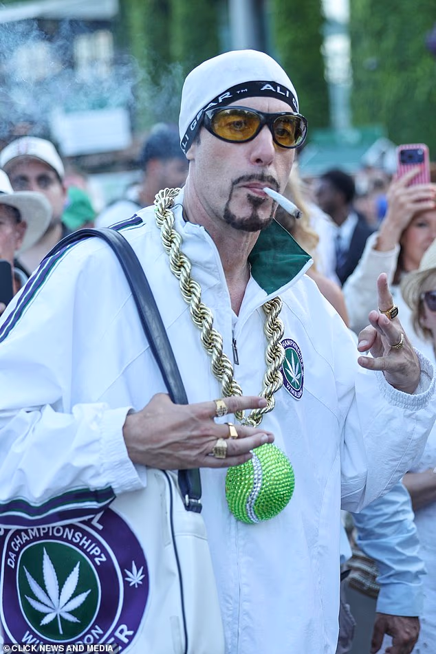 Sacha Baron Cohen was spotted back as his iconic Ali G character at Wimbledon on Sunday amid rumours he is filming a new movie