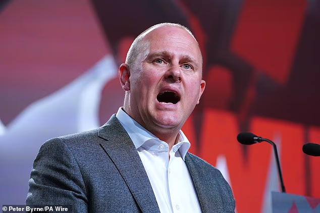 Among notable union barons on six-figure pay packages was Paul Nowak, boss of the Trades Union Congress (TUC), who had a total package worth £138,993, according to the CO report