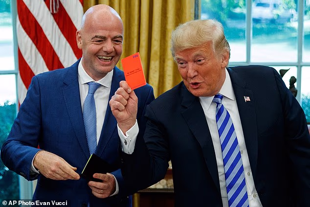 Donald Trump and America are backing England to win the World Cup, the president's representative Andrew Giuliani has said