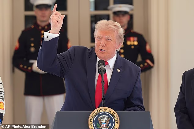 The US announced a new round of strikes on Iran on Monday, hours after President Donald Trump said that the United States is 'reinstating' a blockade on Iran in the Strait of Hormuz