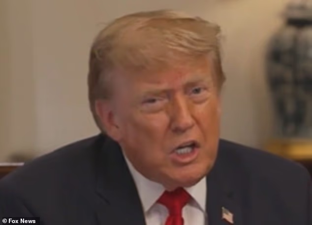 Donald Trump compared Iran to a boxer that they'll stop hitting when 'I say its enough' as the US continued a week full of strikes on Tehran