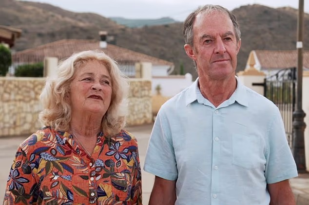 Malcolm Timbrell, 70, with his wife Annette Kilgore, 69, who is feared to be among the seven British victims of the wildfire in southern Spain
