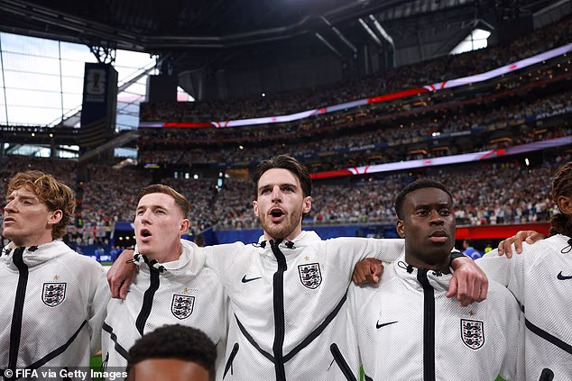 There was fury this evening after Argentina fans booed loudly enough to drown out God Save the King in Atlanta's World Cup stadium