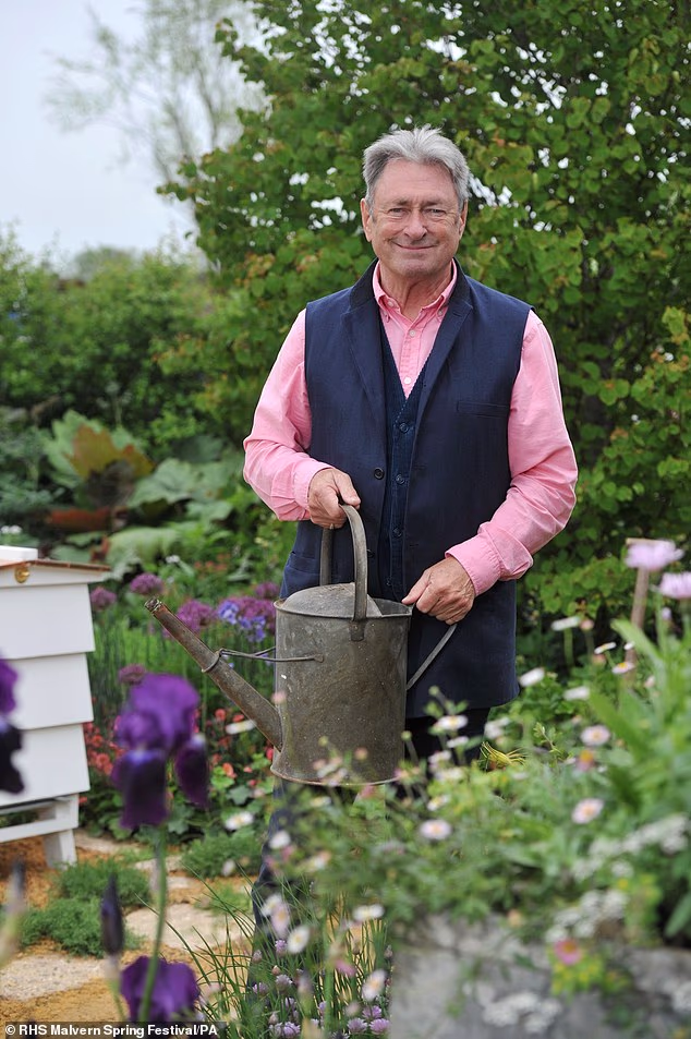 Alan Titchmarsh, 77, said anyone who shuns the bright lights of Torremolinos and the Costa del Sol' during the school holidays will reap botanical rewards from their decision to stay home.