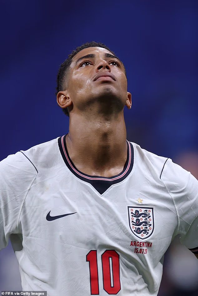 Jude Bellingham broke his silence after England's 2-1 defeat to Argentina in the semi-finals of the World Cup on Wednesday
