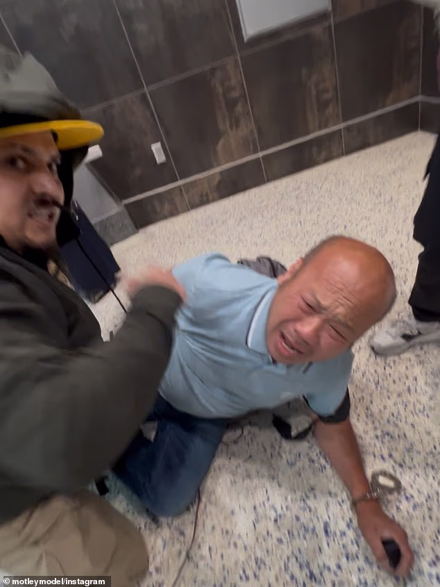 Australian citizen Phu Nguyen (pictured) was detained by two ICE agents on Monday in the middle of Las Vegas international airport