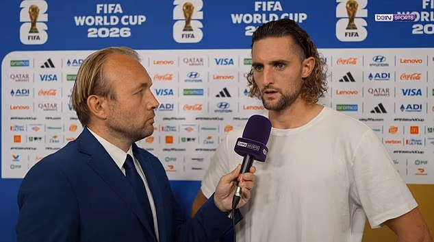 France star Adrien Rabiot hit out at his teammates' 'shameful' display against England