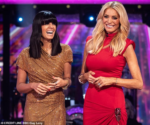 Claudia Winkleman and Tess Daly on Strictly... Tess joined on the first series in 2004, while Claudia began her stint in 2010