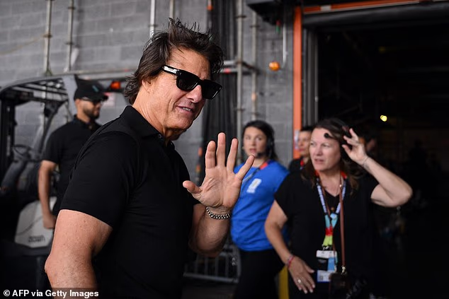 Tom Cruise led the superstars arriving early for the World Cup final between Spain and Argentina at the MetLife Stadium in New Jersey on Sunday