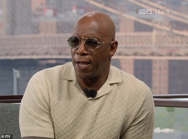 Ian Wright has hit out at the state of the World Cup final pitch, dubbing it 'ridiculous, bobbly and poor'