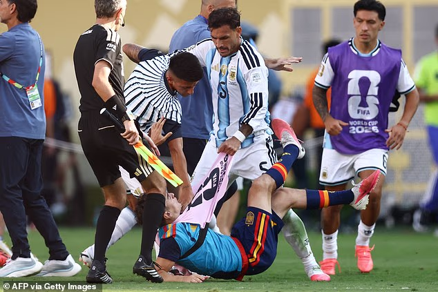 FIFA is set to launch an investigation into the violent behavior of Leandro Paredes and other Argentina players after the World Cup final descended into violent scenes