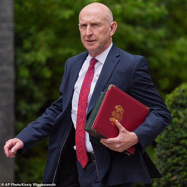 Downing Street today failed to commit to new Chancellor John Healey's demand of spending 3 per cent of Britain's GDP on defence by 2030.
