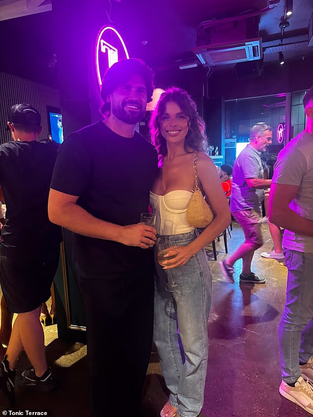 Chloe Lewis and Dan Edgar have been pictured together for the first time since they struck up a romance in June last year