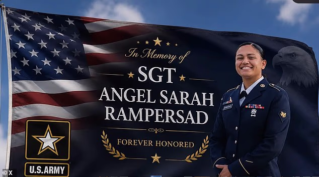 Sgt. Angel S. Rampersad, 28, of Ozone Park, was one of three US service members killed at Muwaffaq Salti Air Base on Friday