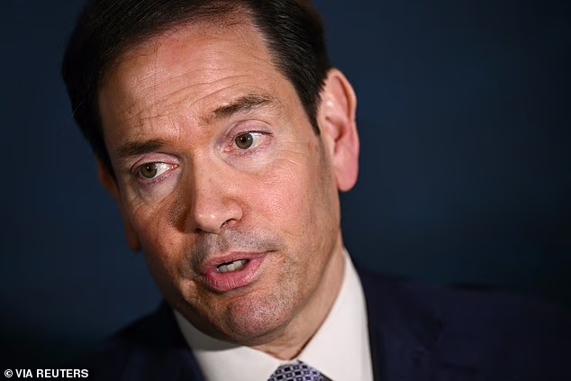 US Secretary of State Marco Rubio speaks during a press conference on the sidelines of the Association of Southeast Asian Nations (ASEAN) Foreign Ministers' Meeting in Pasay, Philippines on July 22