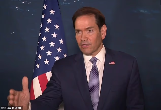 US Secretary of State Marco Rubio (Pictured) addressed reporters on Wednesday in the Philippines while meeting with foreign ministers from the 11-member Association of Southeast Asian Nations, regarding rumors of whether President Trump would intervene in the extradition of the Tate Brothers