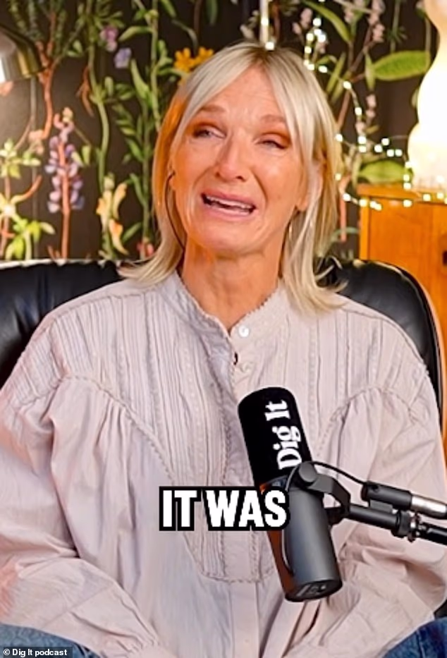 Jo Whiley broke down in tears as she detailed how she guided her younger sister Frances through grief following the death of their father Martin