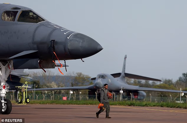 Iran has warned that Britain's RAF Fairford is a 'legitimate target' after the US used the base to launch a B1 bomber raid