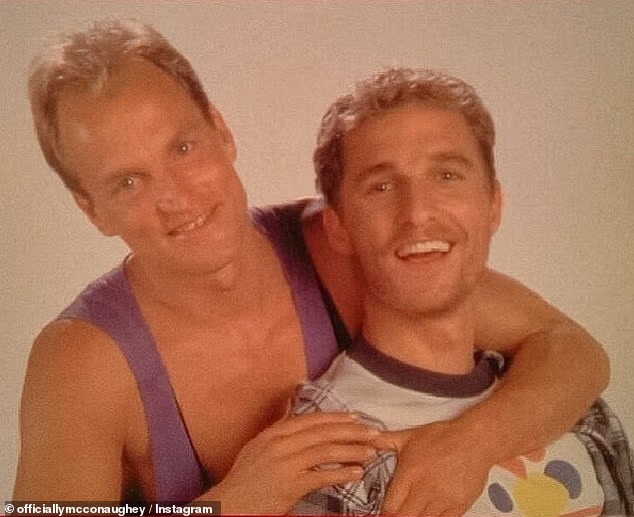 Matthew McConaughey, 56, teasingly gave credence to the rumors that Woody Harrelson may be his brother in a very telling post in celebration of the Cheers star's 65th birthday