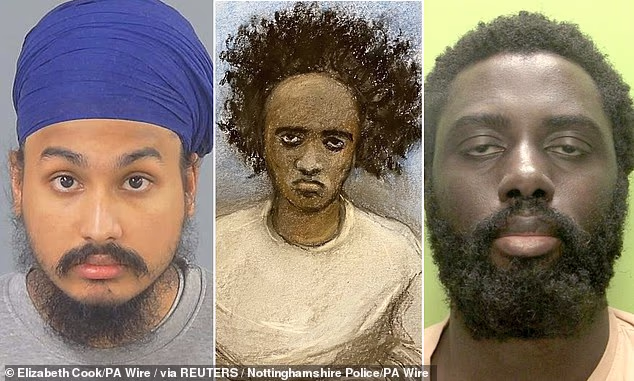 Killers (left-to-right) Vickrum Digwa, Axel Rudakubana and Valdo Calocane are all referenced in the Policy Exchange's report