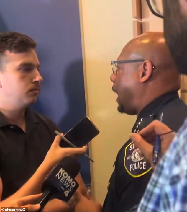 Seattle Police Chief Shon Barnes lost his cool after South Seattle Emerald reporter Connor Nash questioned why he wasn't at the city's initial Sunday evening press conference