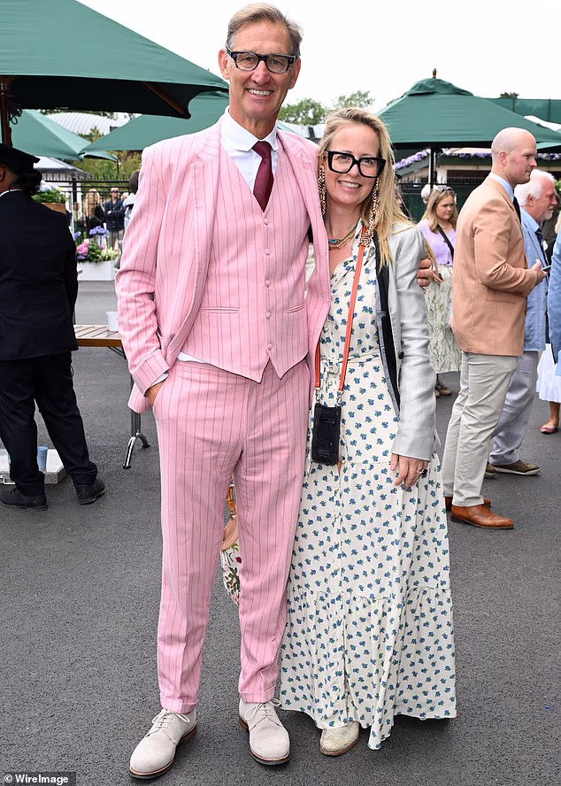 Tony Adams and his wife Poppy Teacher in London in 2024. Poppy is beginning a masters degree in early modern history