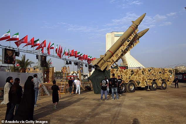 US forces intercepted a surprise ballistic missile attack from the Islamic Revolutionary Guard Corps as tensions continued to escalate between America and Iran