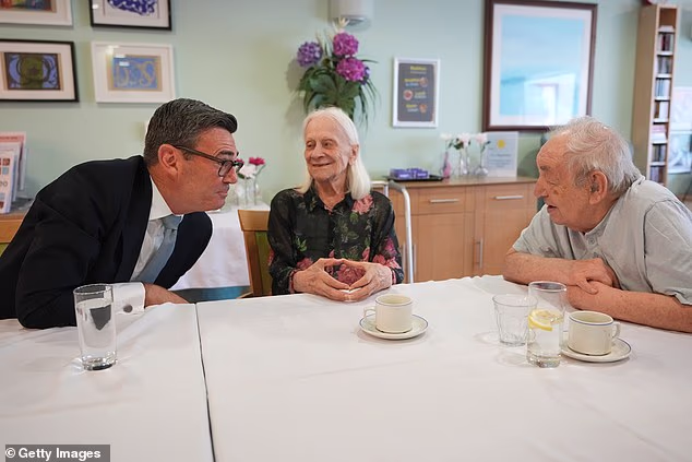 One care home resident summed up the turbulent nature of British politics as they expressed surprise at Andy Burnham introducing himself as the Prime Minister